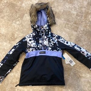 Roxy girls ski jacket size 8